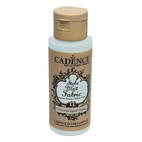 Barvy na textil Cadence Style Matt sv. zelená, 59 ml